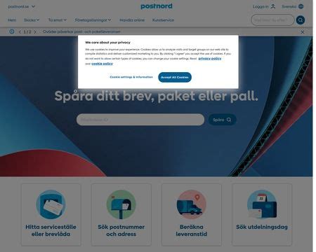 postnord paket med porto|PostNord Parcel 